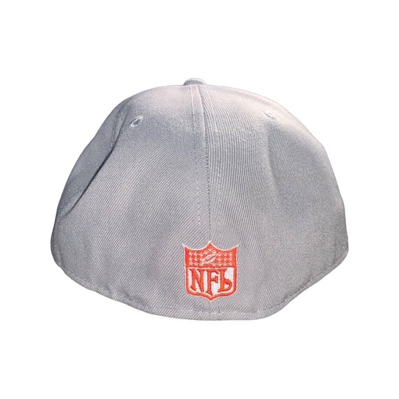 New Era NFL Cleveland Browns 75th Anniversary Patch Fitted hat orange Undervisor - Picture 5 of 5